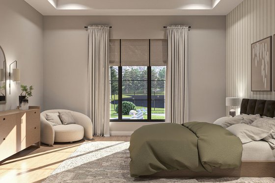 Interior - Master Bedroom 1 for Modern House Plan #455-369 - 3 bed, 2.5 bath