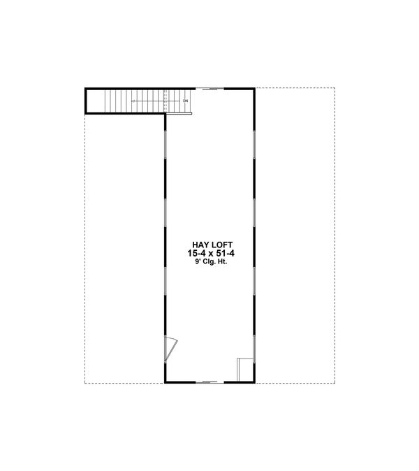 Dream House Plan - Barndominium Floor Plan - Upper Floor Plan #21-389