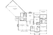 Craftsman Style House Plan - 4 Beds 4 Baths 3867 Sq/Ft Plan #437-46 