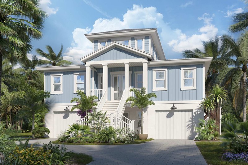 Dream House Plan - Cottage Exterior - Front Elevation Plan #938-154