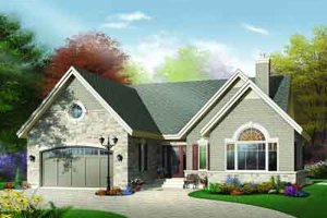 Traditional Exterior - Front Elevation Plan #23-564