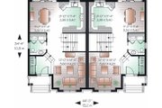 Traditional Style House Plan - 3 Beds 1.5 Baths 2812 Sq/Ft Plan #23-776 
