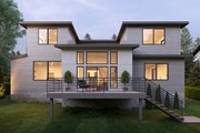 Contemporary Style House Plan - 6 Beds 4.5 Baths 4392 Sq/Ft Plan #1066-192 