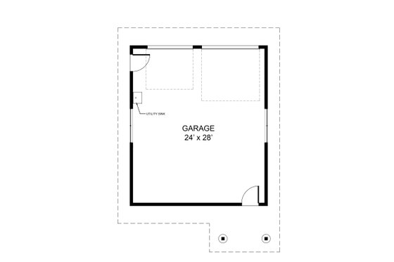 Floor Plan - Other Floor for Modern House Plan #890-6 - 2 bed, 2.5 bath