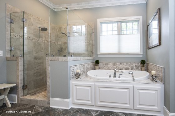 Interior - Master Bathroom for Traditional House Plan #929-811 - 4 bed, 3.5 bath