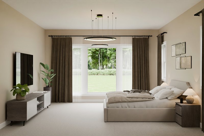 Home Plan - Interior - Master Bedroom 1 for Craftsman House Plan #1089-63 - 3 bed, 2.5 bath