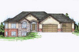 Traditional Exterior - Front Elevation Plan #5-247