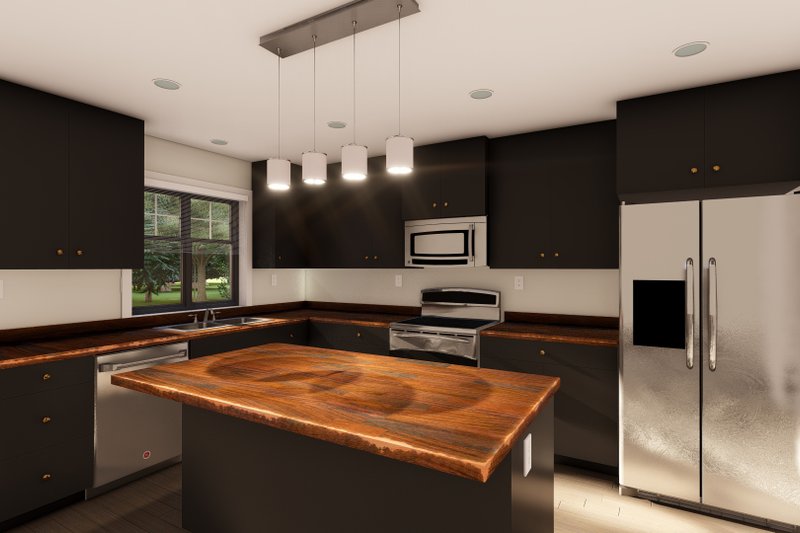 House Plan Design - Interior - Kitchen for Cottage House Plan #126-261 - 1 bed, 1 bath