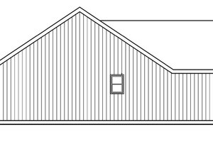 Exterior - Other Elevation 4 for Traditional House Plan #124-480 - 3 bed, 2 bath