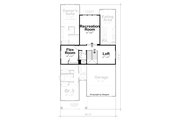 Craftsman Style House Plan - 3 Beds 3 Baths 2666 Sq/Ft Plan #20-2431 