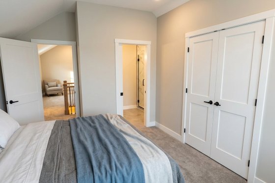 Interior - Bedroom 4 for Farmhouse House Plan #51-1549 - 4 bed, 3.5 bath