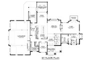 Farmhouse Style House Plan - 5 Beds 3.5 Baths 4158 Sq/Ft Plan #1064-297 