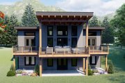 Contemporary Style House Plan - 3 Beds 3 Baths 2084 Sq/Ft Plan #932-784 