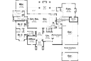 Modern Style House Plan - 5 Beds 3.5 Baths 4714 Sq/Ft Plan #455-513 