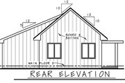 Modern Style House Plan - 2 Beds 1 Baths 682 Sq/Ft Plan #20-2562 