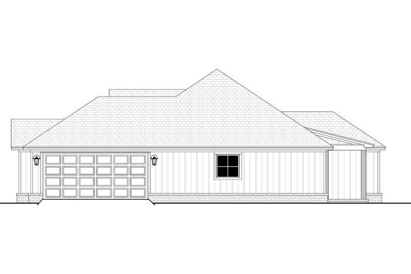 Dream House Plan - Exterior - Other Elevation for Farmhouse House Plan #430-207 - 4 bed, 2 bath