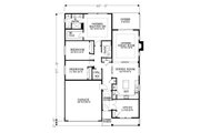 Craftsman Style House Plan - 3 Beds 2 Baths 2152 Sq/Ft Plan #53-497 