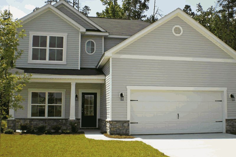 Home Plan - Exterior - Front Elevation 3 for Traditional House Plan #20-1779 - 3 bed, 3 bath