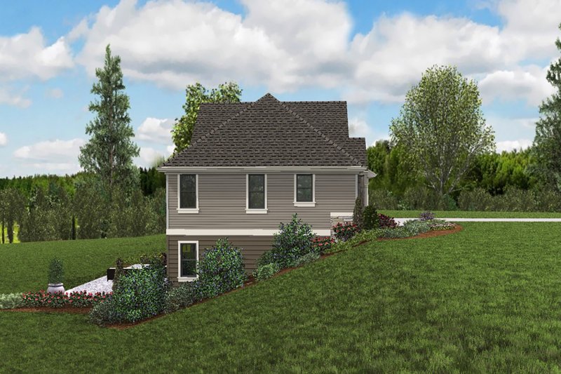 House Plan Design - Exterior - Other Elevation for Craftsman House Plan #48-970 - 3 bed, 2.5 bath