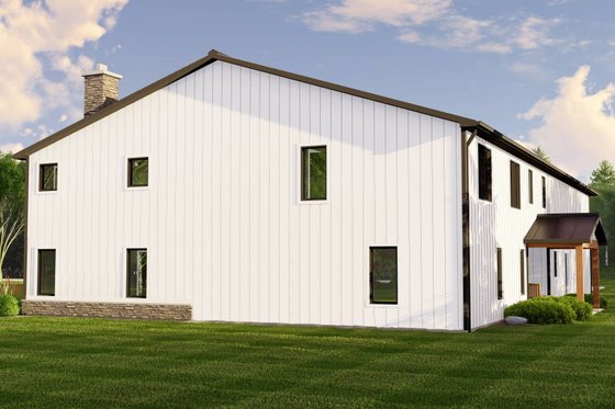 Exterior - Other Elevation for Barndominium House Plan #1064-100 - 4 bed, 3 bath