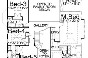Photo 1 for European House Plan #119-341 - 4 bed, 4 bath
