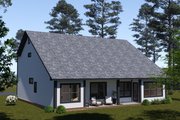 Cottage Style House Plan - 4 Beds 3.5 Baths 2045 Sq/Ft Plan #513-2361 Exterior 