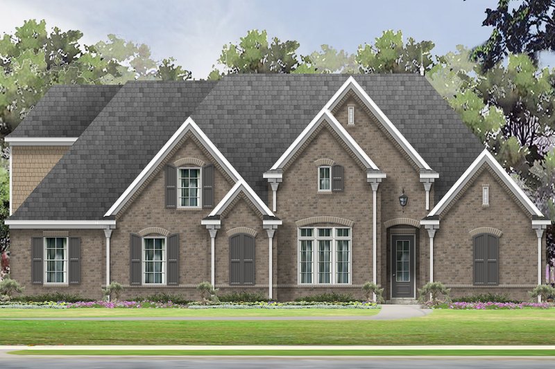 Traditional Style House Plan - 4 Beds 3 Baths 3979 Sq/Ft Plan #424-421