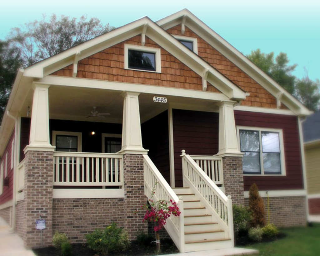Craftsman Style House Plan - 3 Beds 2 Baths 1667 Sq/Ft Plan #461-27