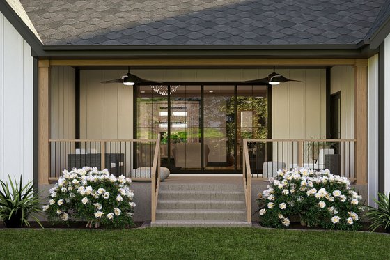 Exterior - Other Elevation 7 for Cottage House Plan #455-704 - 3 bed, 2 bath