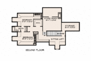 European Style House Plan - 4 Beds 3.5 Baths 4720 Sq/Ft Plan #140-114 