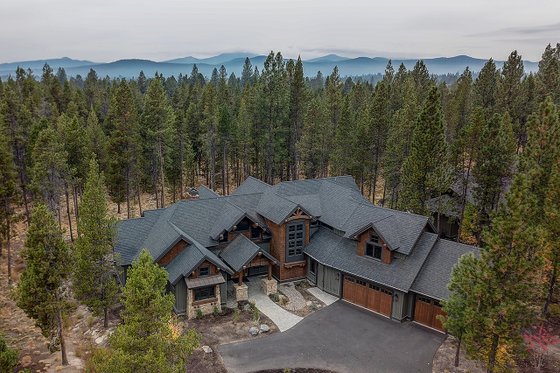 Exterior - Front Elevation 7 for Craftsman House Plan #892-28 - 4 bed, 5.5 bath