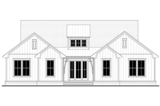 Exterior - Front Elevation 4 for Farmhouse House Plan #430-278 - 3 bed, 2.5 bath