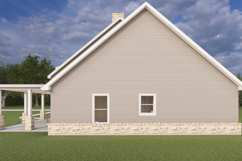 Architectural House Design - Exterior - Other Elevation 1 for Craftsman House Plan #1127-9 - 3 bed, 2 bath