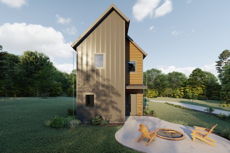 Architectural House Design - Exterior - Other Elevation for Barndominium House Plan #1092-3 - 2 bed, 2.5 bath