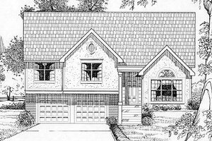 Traditional Exterior - Front Elevation Plan #6-173