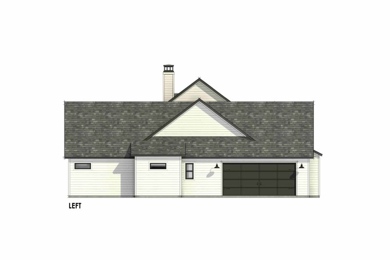 Home Plan - Exterior - Other Elevation for Farmhouse House Plan #1096-206 - 4 bed, 3.5 bath