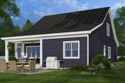 Bungalow Style House Plan - 4 Beds 4 Baths 2225 Sq/Ft Plan #51-1296 