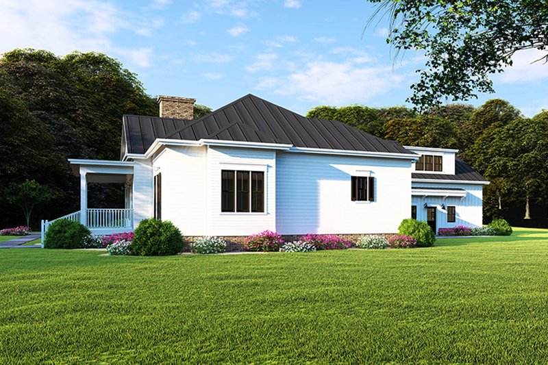 House Blueprint - Right Side Elevation
