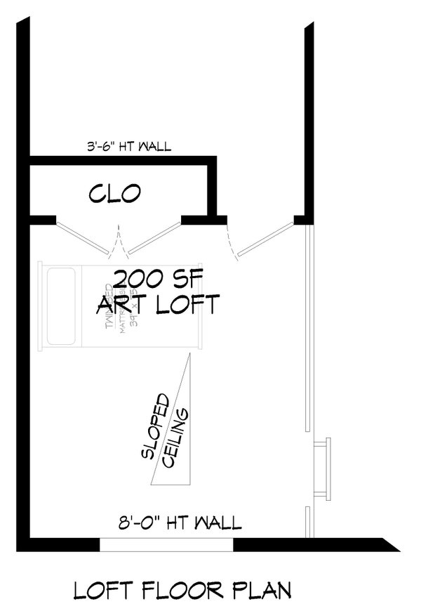 Beach Floor Plan - Upper Floor Plan #932-911