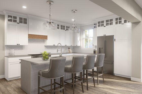 Interior - Kitchen 1 for Craftsman House Plan #51-1244 - 3 bed, 2.5 bath