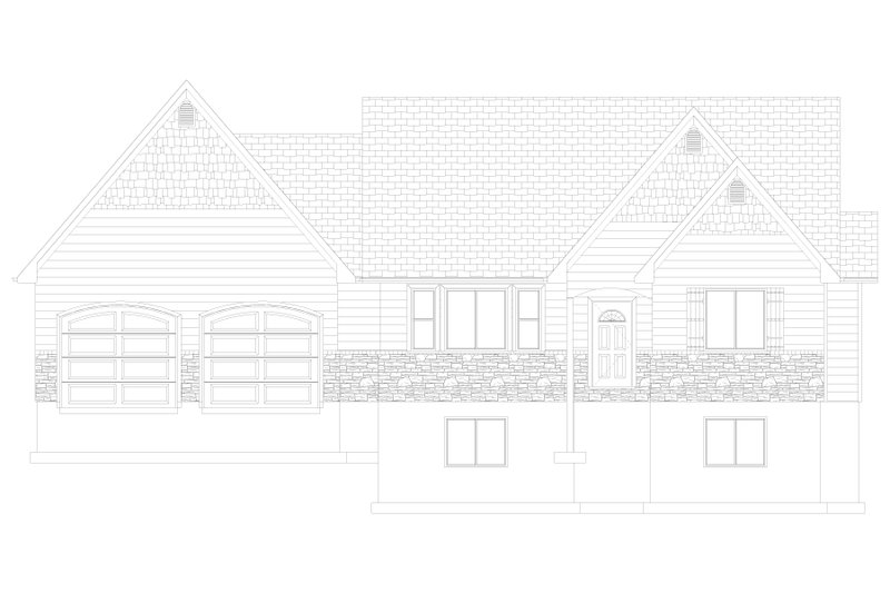 House Plan Design - Exterior - Front Elevation 5 for Cottage House Plan #1060-64 - 2 bed, 2 bath
