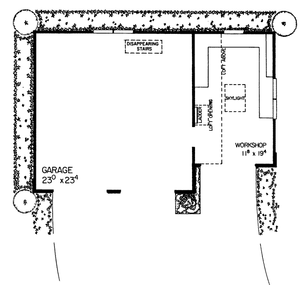Architectural House Design - Tudor Floor Plan - Main Floor Plan #72-242