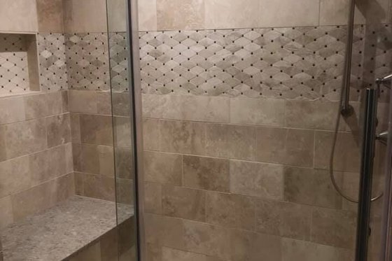 Interior - Master Bathroom for European House Plan #430-89 - 3 bed, 2 bath