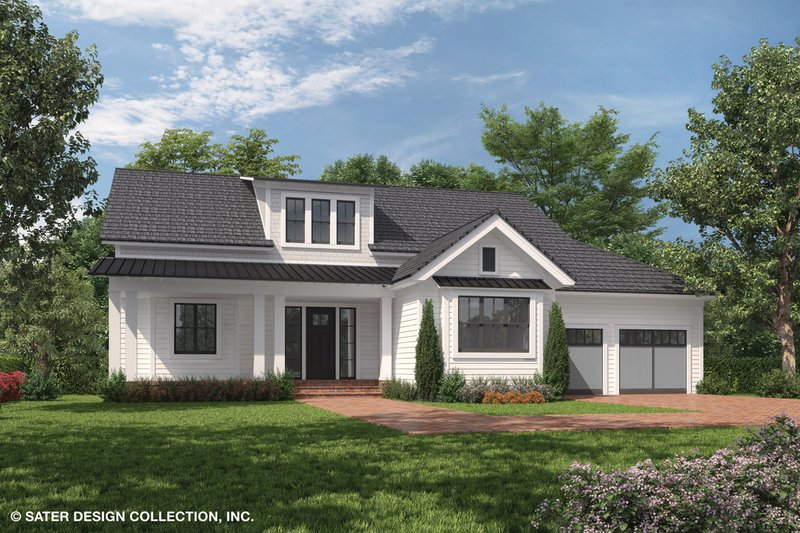 Dream House Plan - Country Exterior - Front Elevation Plan #930-469