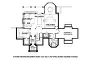 Craftsman Style House Plan - 4 Beds 3.5 Baths 4968 Sq/Ft Plan #928-32 