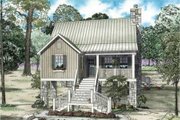 Cottage Style House Plan - 2 Beds 2 Baths 1178 Sq/Ft Plan #17-2357 