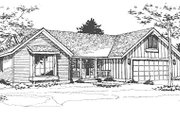 Country Style House Plan - 3 Beds 2.5 Baths 2004 Sq/Ft Plan #320-433 