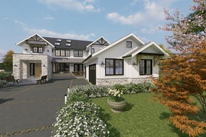 Farmhouse Exterior - Front Elevation Plan #1101-2