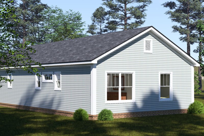 Home Plan - Exterior - Other Elevation 3 for Cottage House Plan #513-2474 - 3 bed, 2 bath