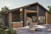 Modern Style House Plan - 0 Beds 1 Baths 487 Sq/Ft Plan #455-609 